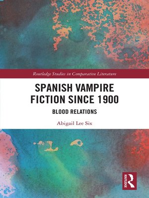 cover image of Spanish Vampire Fiction since 1900